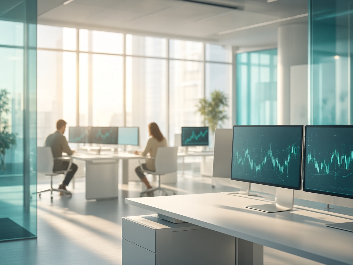 I team prodotto e supporto di Maturesorio collaborano in un ufficio moderno e luminoso